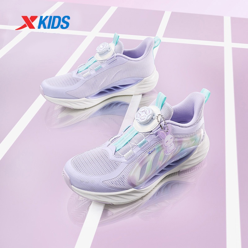 Xtep Children X-FLOW 8.0 รองเท้าวิ่ง 2025 สไตล์ใหม่ สบาย และทนทาน สำหรับน้ำหนักเบา
