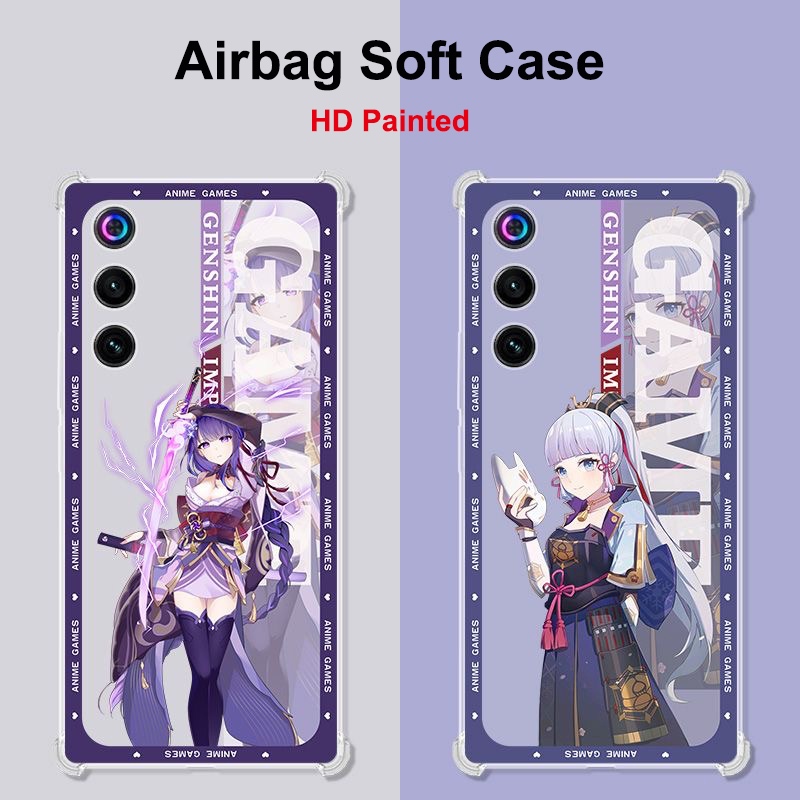 Red Magic 10 Air Cushion กันกระแทกสําหรับ Nubia Red Magic 10 Pro Plus ถุงลมนิรภัยซิลิโคนนุ่ม TPU สํา