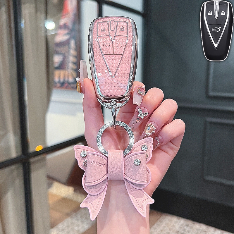 เคสกุญแจรีโมทรถยนต์ TPU Deepal Lumin / พวงกุญแจ Lumin รุ่น Airry Lumin กระเป๋ากุญแจรถ
