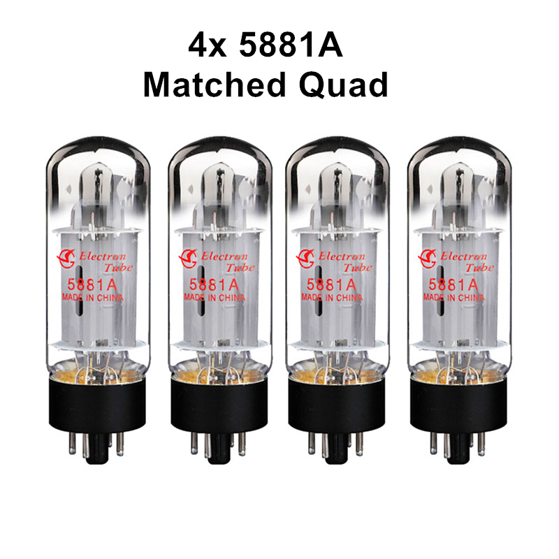 Mashed Quad 5881A ShuGuang เครื่องขยายเสียงหลอดสูญญากาศกีตาร์วาล์ว Preamplifier เสียง 6L6 6L6GC 6L6W
