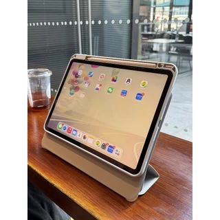 ถอดปกได้ เคสไอแพด compatible for iPad Air6 Air7 Air5 Air4 gen10 gen11 Pro11 Gen9 8 7 10.2 pro13 pro12.9 Case หมุนได้ 360 องศา พร้อมขาตั้งแม่เหล็ก เคสสำหรับไอแพด