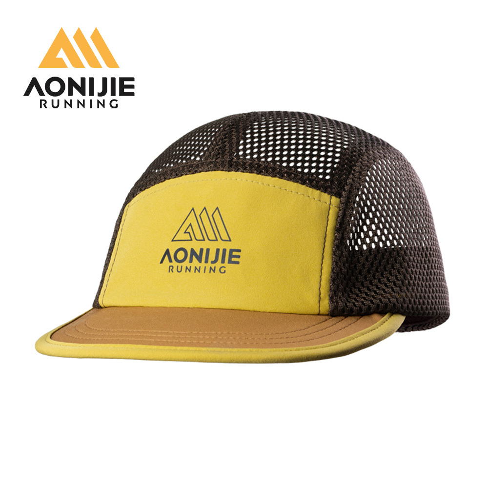 Aonijie E4631 หมวกวิ่งสําหรับผู้ชายผู้หญิง Breathable Visor Trucker หมวกสําหรับ Trail Jogging Golf เทนนิสกีฬา Marathon Gym