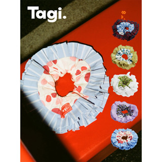 Tagi. Paihter's Doughnut Double Lace Scrunchie เครื่องประดับ…
