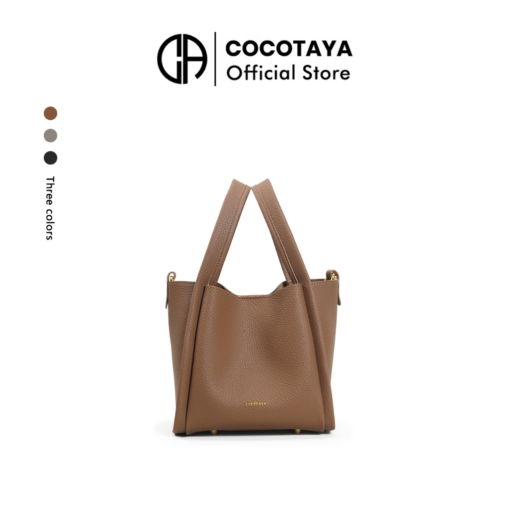 (COCOTAYA) Beryl Bag กระเป๋าแฟชั่นสุภาพสตรีอินเทรนด์ความจุขนาดใหญ่กระเป๋าสะพายหน