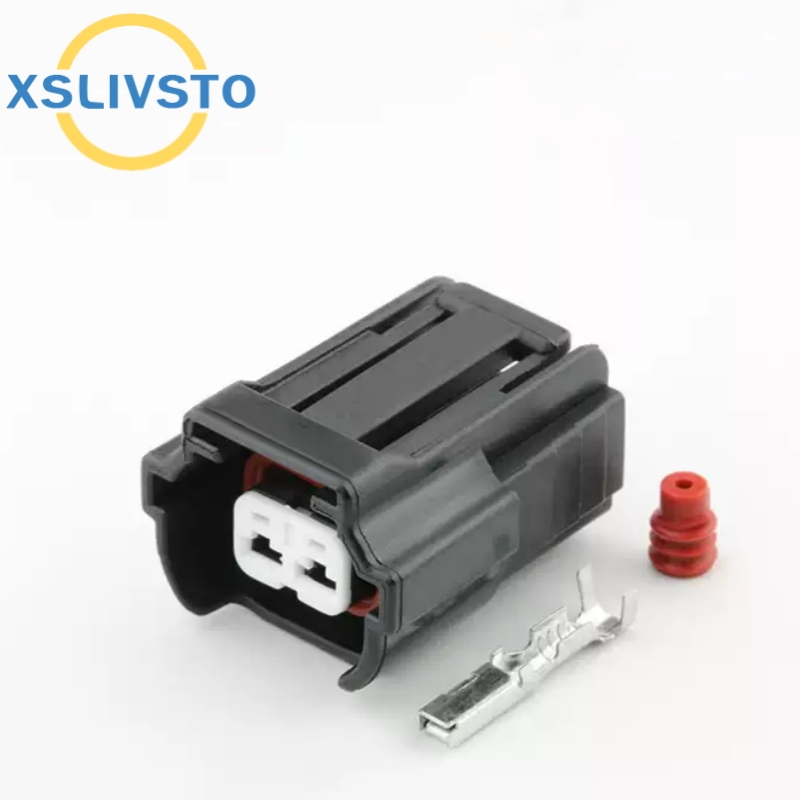 1 ชุด 2pin PROTON WAJA NAZA IRA SUBARU MAZDA LANTIS ISUZU DMAX 2010 4JJ1 3.0 FUEL INJECTOR ซ็อกเก็ต 