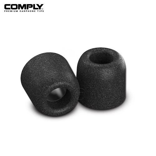 1 คู่ Comply T-400 เคล็ดลับหูฟังระดับพรีเมียมขนาดกลาง หูฟังเมมโมรี่โฟม จุกหูฟังขนาดกลาง