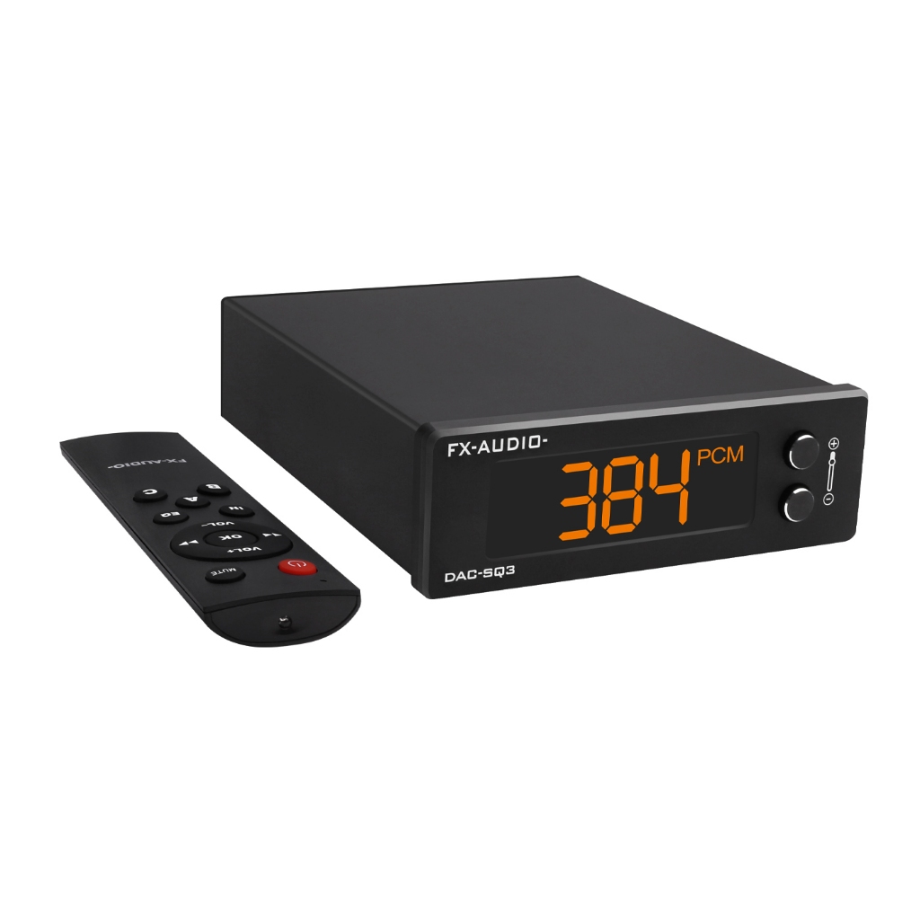FX-AUDIO DAC-SQ3 HIFI Fever USB ถอดรหัส ES9038 Hard Solution DSD256 คอมพิวเตอร์การ์ดเสียงภายนอก DAC