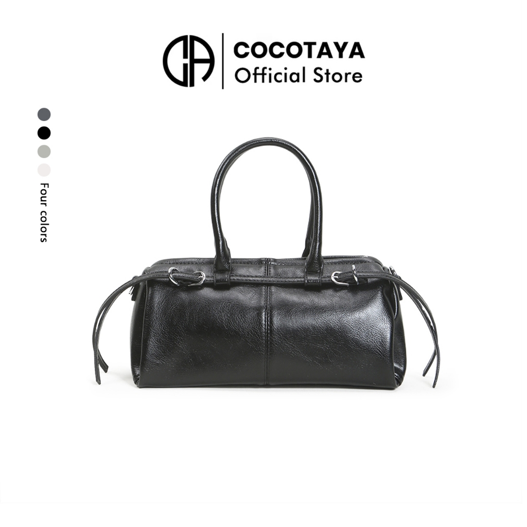 (COCOTAYA) Tsuki Bag กระเป๋าถือหนัง PU คุณภาพสูงแฟชั่นสตรีกระเป๋าสะพายข้าง - รูปที่ 2