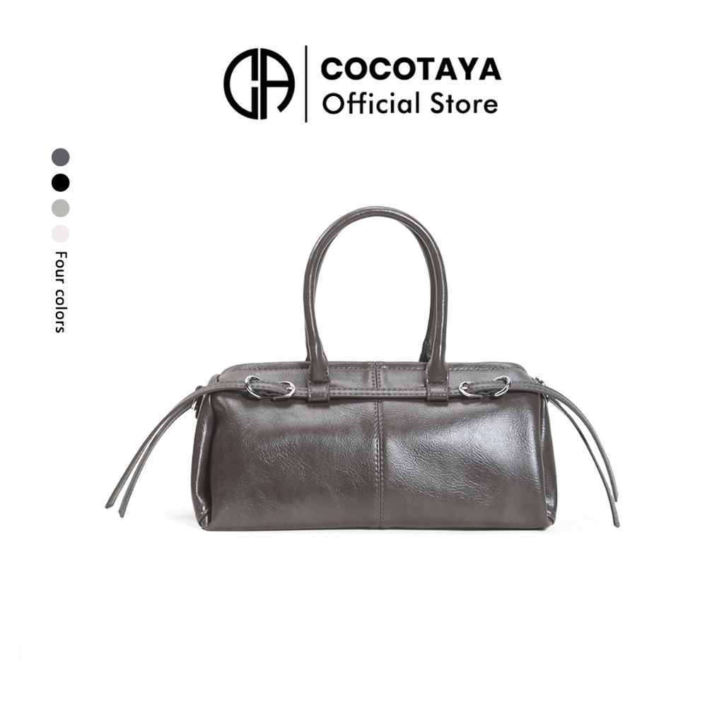 (COCOTAYA) Tsuki Bag กระเป๋าถือหนัง PU คุณภาพสูงแฟชั่นสตรีกระเป๋าสะพายข้าง