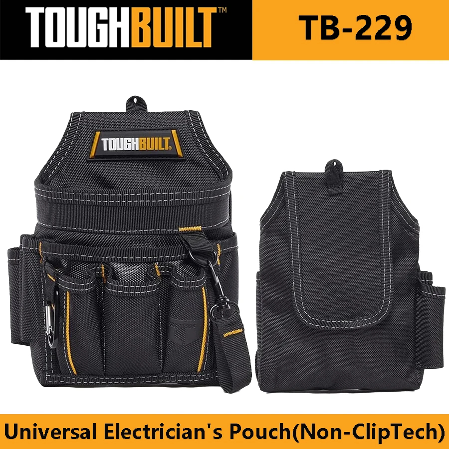 Toughbuilt ชุดกระเป๋าอเนกประสงค์สําหรับจัดระเบียบช่างไฟฟ้า TB-229