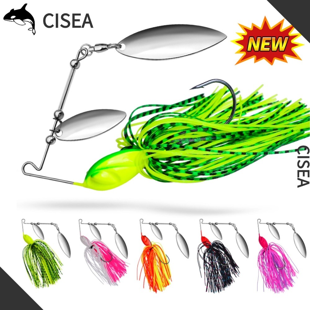 CISEA F247 เหยื่อยาง ปลา ตกปลา ตกปลา เหยื่อจิ๊ก เหยื่อ 10g 14g