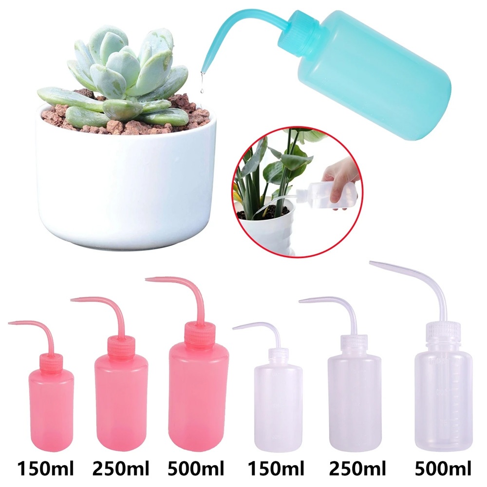 150/250/500ML Squeezable Liquid Dropper ขวดพืชรดน้ําพลาสติกปุ๋ยขวดรีฟิลสวนอุปกรณ์