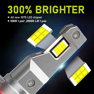 Tuffoo 2 ชิ้นรถหลอดไฟหมอก LED H11/9006/HB4/H8/H16(JP) /9005/H10 Canbus - สีขาว/สีเหลืองทอง/สีเขียวมะนาว/วอร์มไวท์(DC 12V)