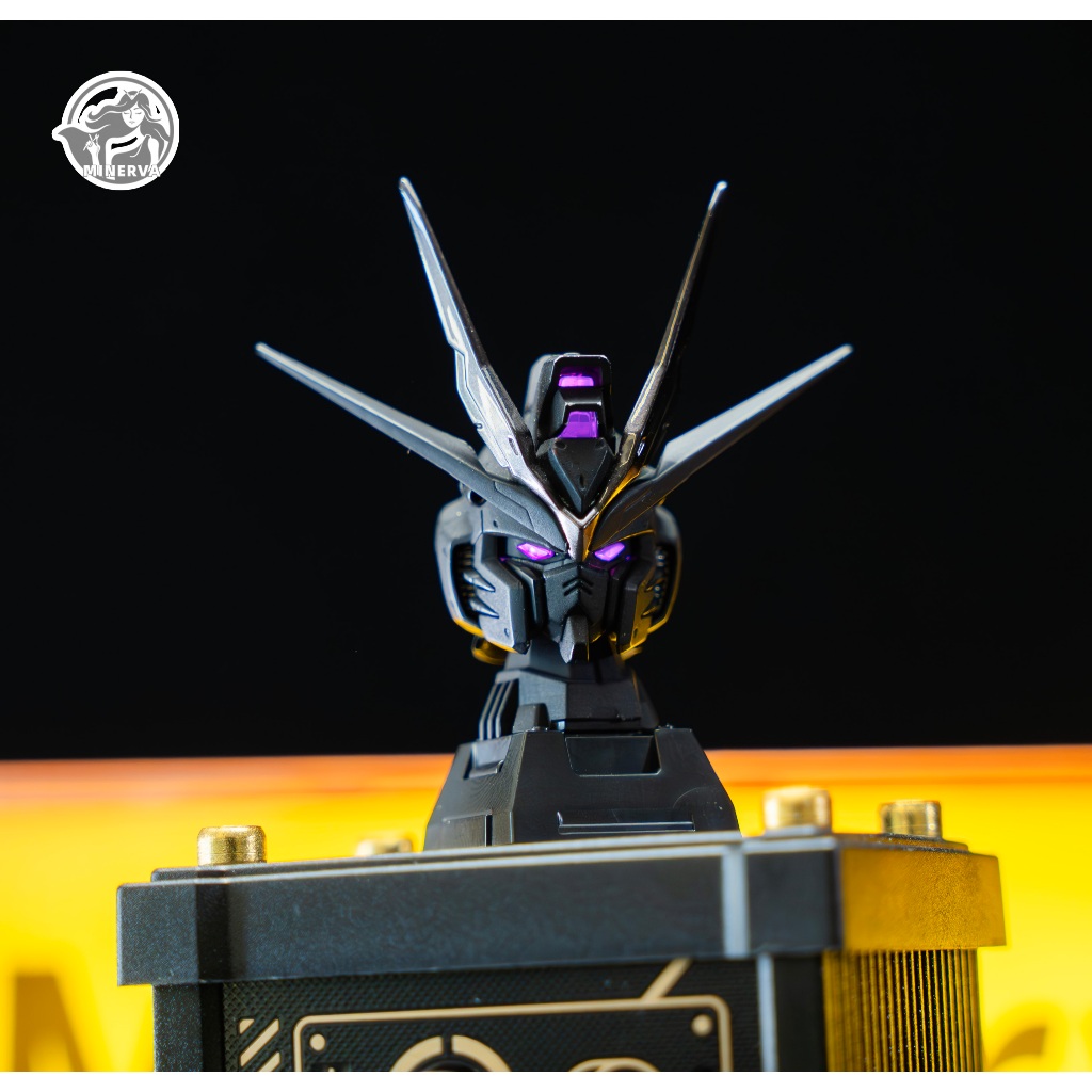 Minerva hobby 1/100 MG/MC/8802/MGEX X20A HEAD เปล่งแสงเที่ยงคืน