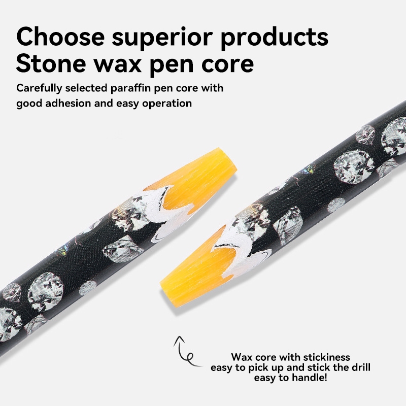 Koudan ปากกาขี้ผึ้ง สําหรับตกแต่งเล็บ 5 ชิ้น - รูปที่ 2