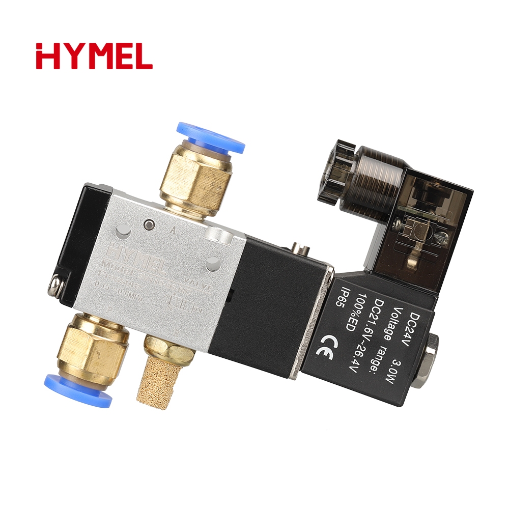 3v110-06 12V 1/8" Solenoid วาล์ว 3 Way Pneumatic Air Control วาล์วไฟฟ้าแก๊สแม่เหล็กวาล์วอลูมิเนียม Body