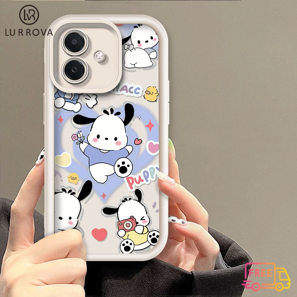 สําหรับoppo Reno13 F Reno13 Pro Reno12Pro Reno12 F Reno11Pro Reno11 F Reno10Pro Reno8T Reno8Z 5G Reno7Z 5G Reno8 Reno7 Reno5 Reno4 การ์ตูนPachaสุนัขกันกระแทกTPUซิลิโคนโทรศัพท์