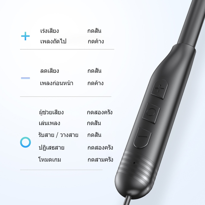 Awei G83BL หูฟังบลูทูธแบบคล้องคอ เบสแน่น เสียงชัด โทรชัดระดับ HD แบตอึด ฟังได้นานถึง 50 ชั่วโมง