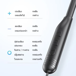 Awei G83BL หูฟังบลูทูธแบบคล้องคอ เบสแน่น เสียงชัด โทรชัดระดับ HD แบตอึด ฟังได้นานถึง 50 ชั่วโมง