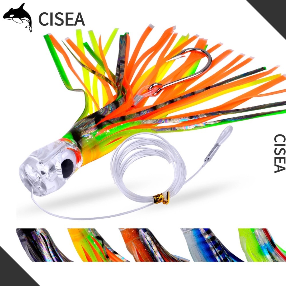 CISEA F273 เหยื่อยาง ปลา ตกปลา ตกปลา เหยื่อจิ๊ก เหยื่อ 70g 96g