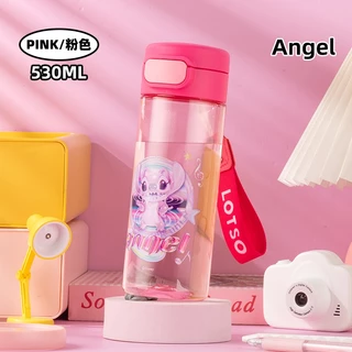 Disney ขวดน้ำพลาสติก คละสี กระบอกใส่น้ำ 500 ml/สติทช์