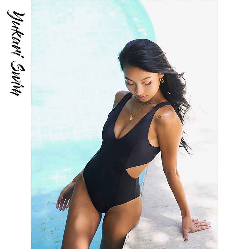 Yukari SWIM ชุดว่ายน้ํา One Piece สําหรับผู้หญิงเซ็กซี่ Tummy Control Monokini ชุดว่ายน้ํา High Cut Hollow Out ชุดว่ายน้ํา — صورة 3