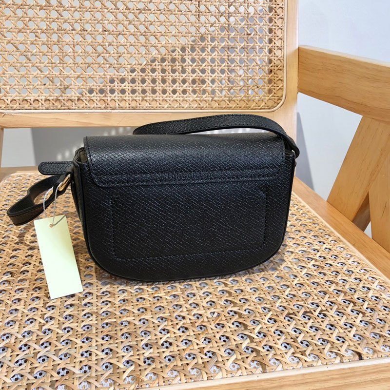 กระเป๋าสะพายไหล่ผู้หญิง ลายลิ้นจี่ หนังวัว ทรงคลาสสิก ขนาดกระทัดรัด ใช้งานได้หลากหลายโอกาส - รูปที่ 3