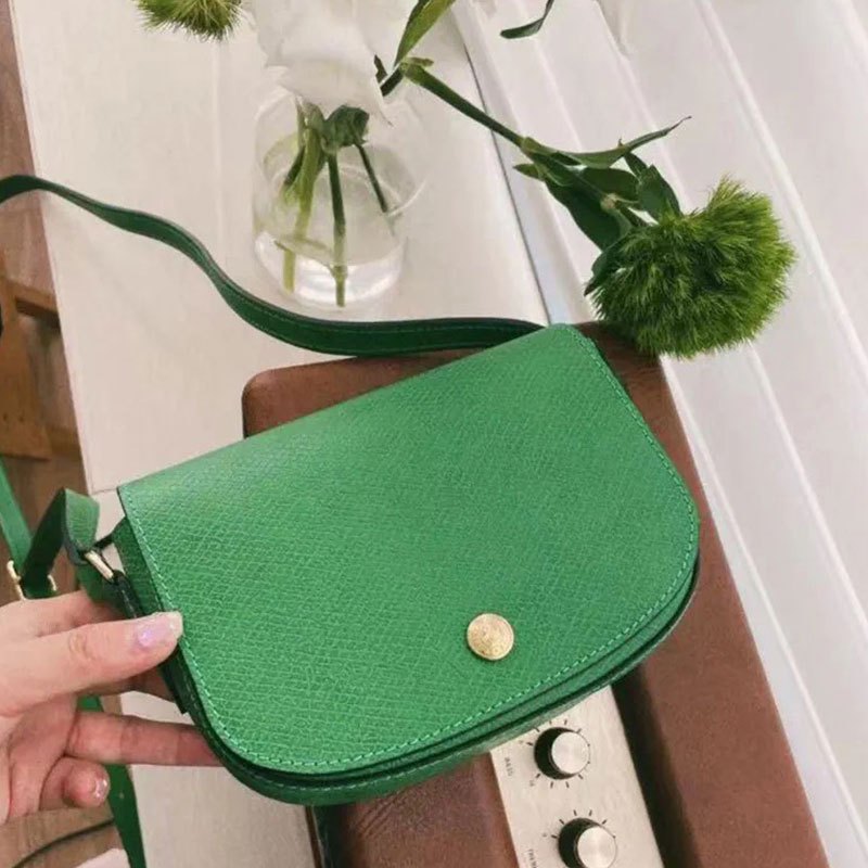 กระเป๋าสะพายไหล่ผู้หญิง ลายลิ้นจี่ หนังวัว ทรงคลาสสิก ขนาดกระทัดรัด ใช้งานได้หลากหลายโอกาส - รูปที่ 5