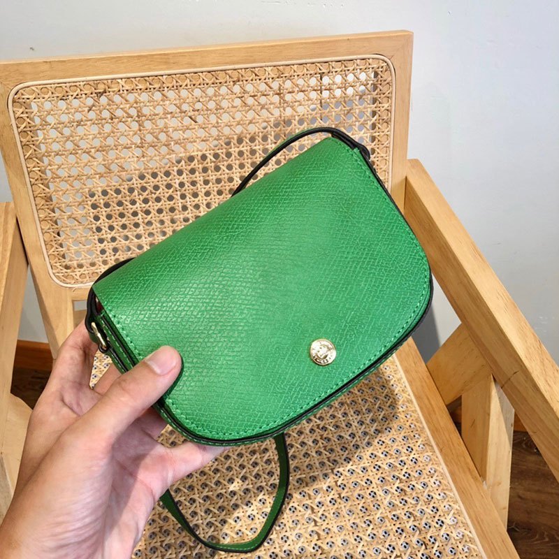 กระเป๋าสะพายไหล่ผู้หญิง ลายลิ้นจี่ หนังวัว ทรงคลาสสิก ขนาดกระทัดรัด ใช้งานได้หลากหลายโอกาส - รูปที่ 6