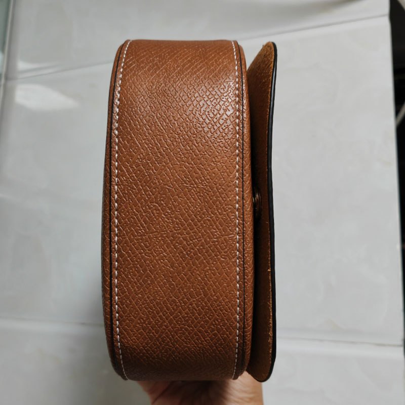 กระเป๋าสะพายไหล่ผู้หญิง ลายลิ้นจี่ หนังวัว ทรงคลาสสิก ขนาดกระทัดรัด ใช้งานได้หลากหลายโอกาส - รูปที่ 7