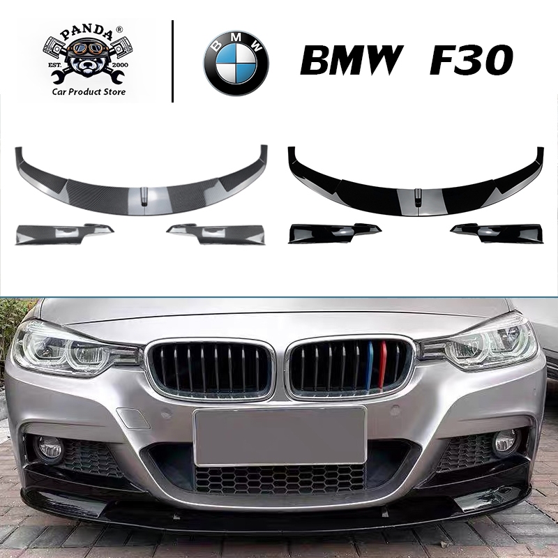 [Panda] ลิ้นหน้า BMW F30 / F31 / 320i [2013-2019] กันชนหน้า การติดตั้งแบบไม่สูญเสีย ประกอบง่าย จัดส่