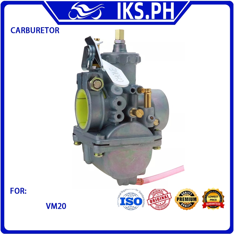 IKS คาร์บู คาร์บูเรเตอร์ VM20 Mikuni ATV UTV Dirt Bike Pit Bike 50cc 100cc 125cc คาร์บูเรเตอร์ คาร์บ