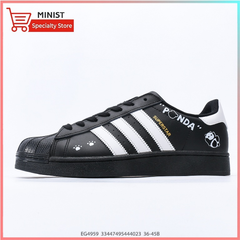 Originals SUPERSTAR (EG4959) Shell Head Series Low Top Classic Retro ทนต่อการสึกหรอ Anti slip สบายสบ