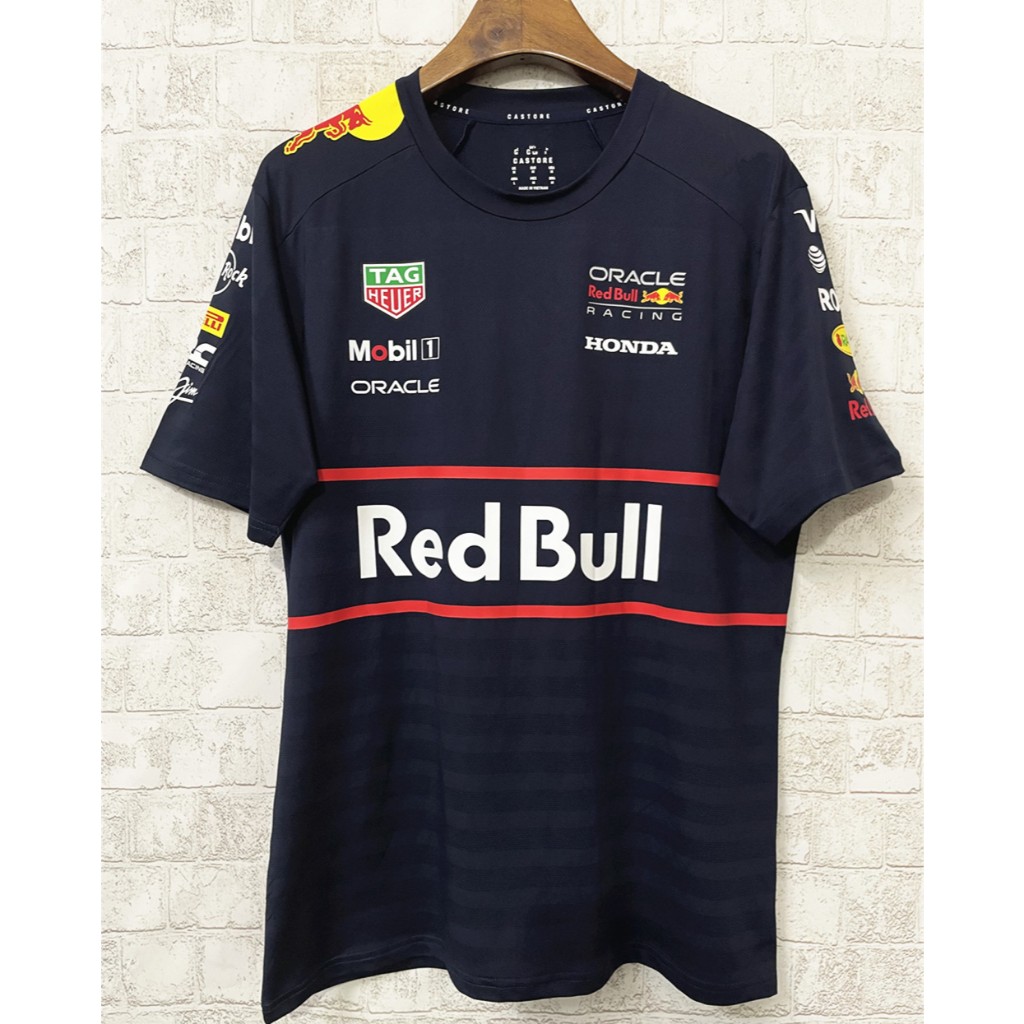 ใหม่ Red Bull Racing 2025 2026 Team Set Up เสื้อยืด Red Bull Racing Team Polo