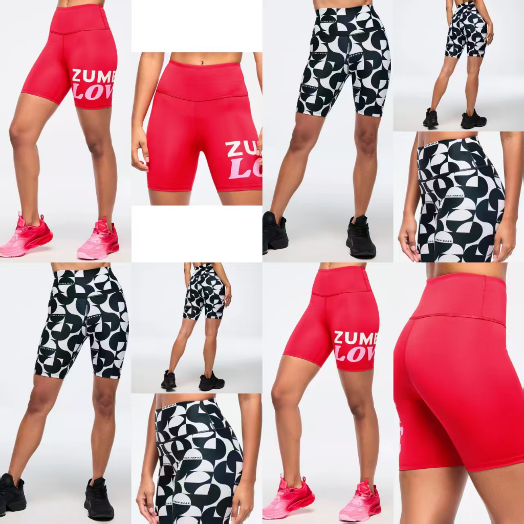 ZIN16 Set Road Same Style Ready Stock Sports Fitness Clothing Quick-Drying Material มีจําหน่าย Fast Shipping