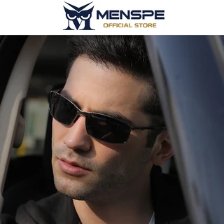 MENSPE แว่นกันแดดแฟชั่น Unisex แว่นกันแดดขับรถย้อนยุคผู้ชายs Polarized UV400 Clean Vision แว่นกันแดดขี่จักรยานขี่ตาวิ่ง