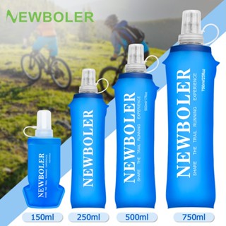 Newboler 150ml 250ml 500ml 750ml Soft Flask TPU ซิลิโคนขวดน้…