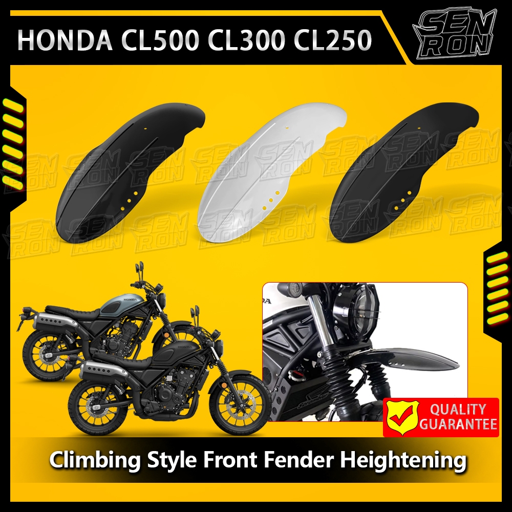 สําหรับhonda CL250 CL300 CL500 2023-2024 ใหม่รถจักรยานยนต์บังโคลนหน้าบังโคลนสูงCl 250 cl 500 2023 20
