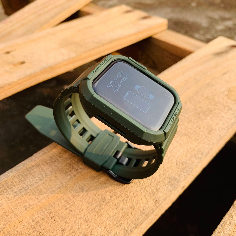 เคสซิลิโคน และสายนาฬิกาข้อมือยาง สําหรับ Apple Watch ultra2 49 40 41 42 45 38 มม. iwatch series 9 8 7 3 5 6 4 3