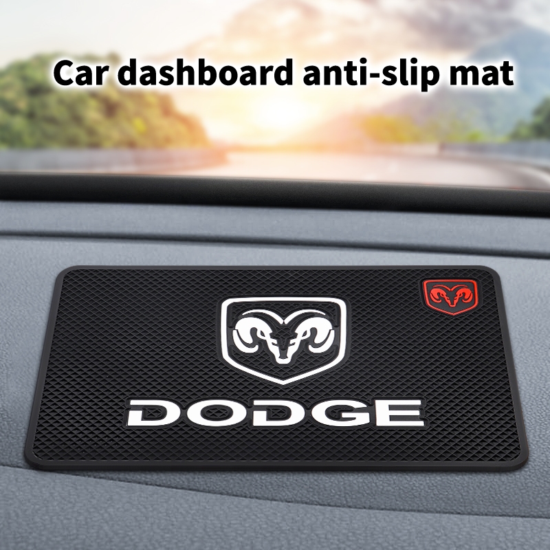 Dodge Car Slip Mats คอนโซลกลางสําหรับ Dodge Charger Challenger Durango Journey GrandCavan Viper Ram