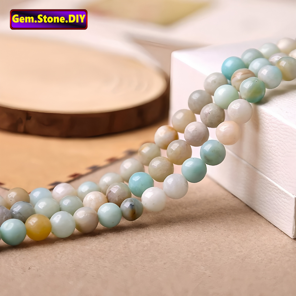 Chinese Amazonite Natural Stone，Loose Bead จีน อเมซอนไนท์ หินธรรมชาติ,หลวมลูกปัด ตัวเว้นวรรค สําหรับสร้อยข้อมือ/สร้อยคอ/แหวน/ต่างหู,ขายส่งทําด้วยมือ ทําเอง เครื่องประดับ,สร้อยข้อมือหินคริสตัลรักษา,ลูกปัดเจมสโตน ราคา ถูกที่สุด ดีลบีเคเค