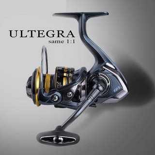 【TRAINFIS】ULTEGRA Fishing Reel 1000-6000 Metal Bait Reel 7KG Fishing Rod Set Spinning Reel Fishing Set Accessories Spinning Reel Strong Power Reel (Not Original)