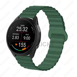 สายรัดข้อมือซิลิโคน 20 มม. สำหรับ Garmin vivoactive 5 6/3 Music / Forerunner 55/70/170/165/245/645/158/168 / Approach S50