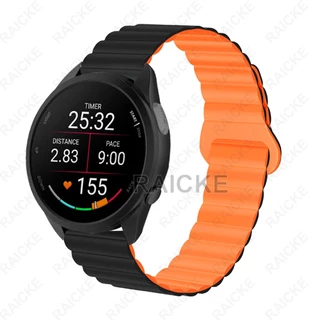 สายรัดข้อมือซิลิโคน 20 มม. สำหรับ Garmin vivoactive 5 6/3 Music / Forerunner 55/70/170/165/245/645/158/168 / Approach S50