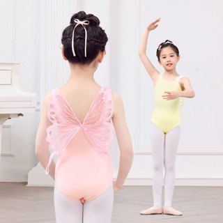 สาวเจ้าหญิงบัลเล่ต์ ล อีโอทาร์ด-เด็กผีเสื้อเปิดหลังแขนกุดปาเ…