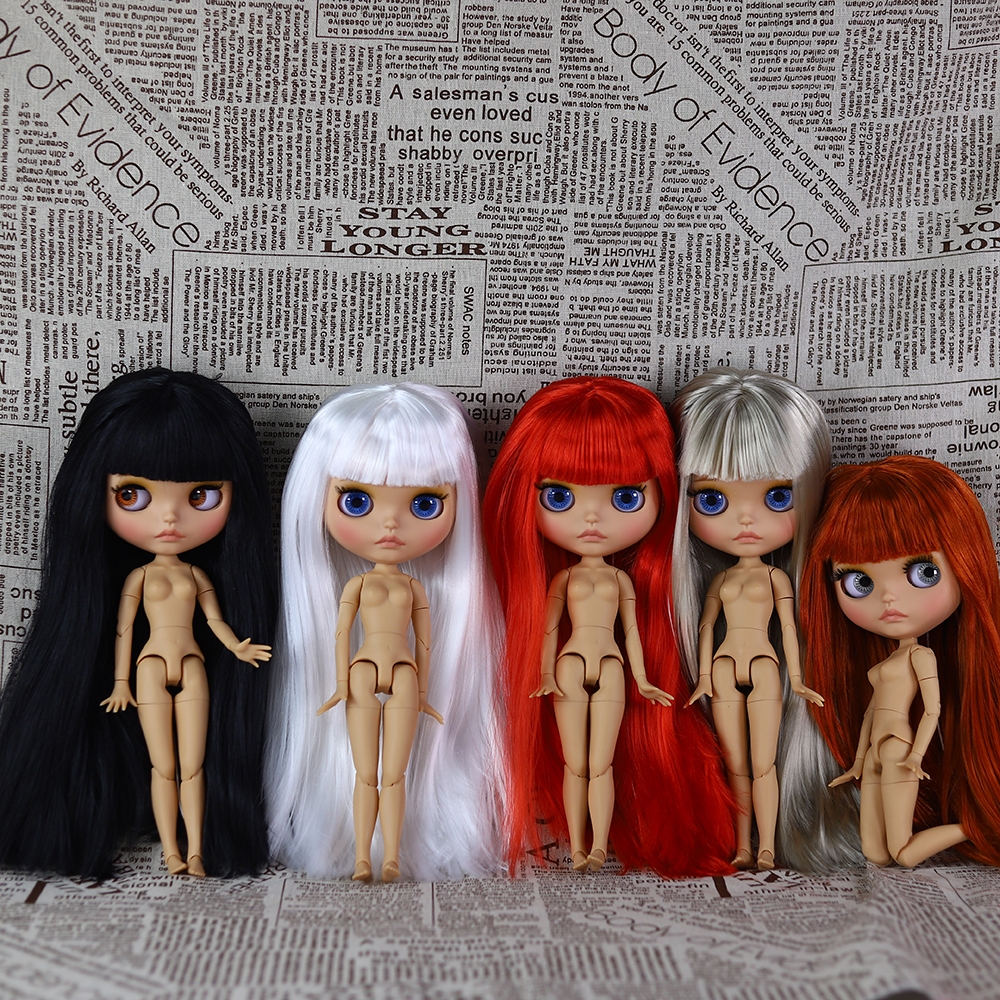 ดีบีเอส ตุ๊กตาบลายธ์ ผิวสีแทน หน้าด้าน แต่งหน้าผลิตภัณฑ์สําเร็จรูป ตุ๊กตาเปลือย 19 ข้อต่อ - รูปที่ 2