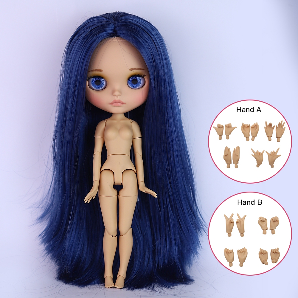 ดีบีเอส ตุ๊กตาบลายธ์ ผิวสีแทน หน้าด้าน แต่งหน้าผลิตภัณฑ์สําเร็จรูป ตุ๊กตาเปลือย 19 ข้อต่อ - รูปที่ 4