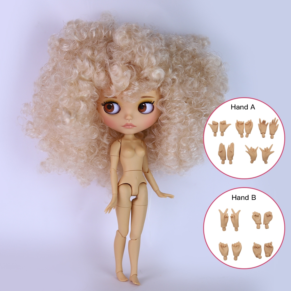 ดีบีเอส ตุ๊กตาบลายธ์ ผิวสีแทน หน้าด้าน แต่งหน้าผลิตภัณฑ์สําเร็จรูป ตุ๊กตาเปลือย 19 ข้อต่อ - รูปที่ 7