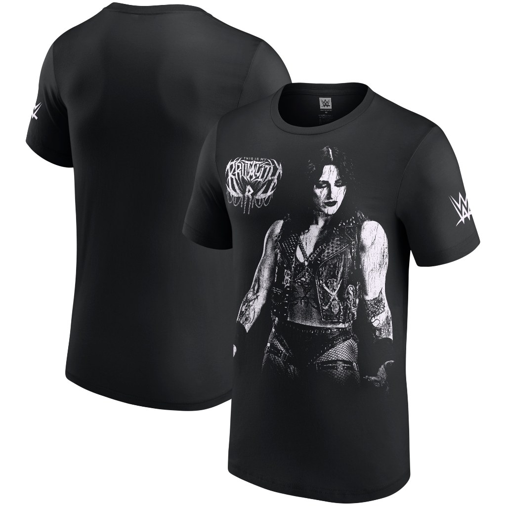 2025 Summer Mens Black Rhea Ripley This Is My Brutality Photo เสื้อยืด