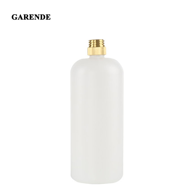 Garende รถโฟมขวดขนาดใหญ่ความจุ 1L คอนเทนเนอร์สําหรับโฟมเครื่องกําเนิดไฟฟ้า Lance หัวฉีดโฟมเครื่องซักผ้าความดันอุปกรณ์เสริม
